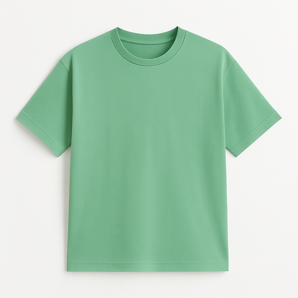 Basic Oversize T-shirt - Mint Green