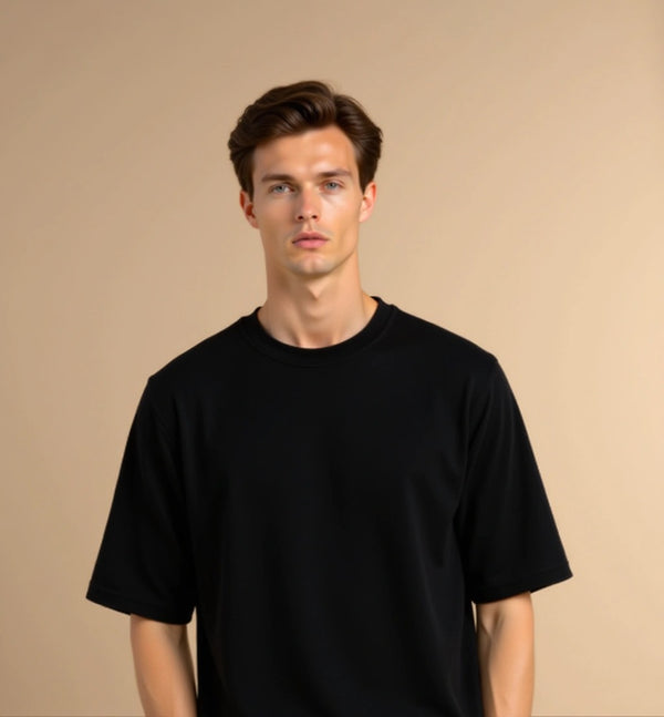 Basic Oversize T-shirt - Black