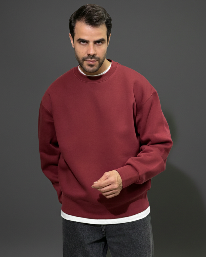 Crewneck Sweatshirt - Taupe