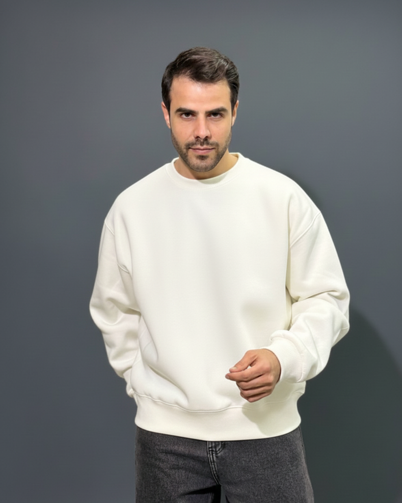 Crewneck Sweatshirt - White